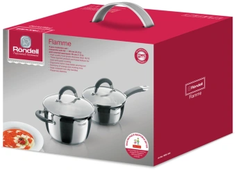 Набор кастрюль Rondell Flamme RDS-340 4 предмета - купить недорого с доставкой в интернет-магазине