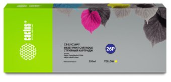 Картридж струйный Cactus CS-SJIC26PY C33S020621 желтый (295мл) для Epson ColorWorks TM-C7500 - купить недорого с доставкой в интернет-магазине