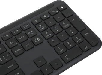 Клавиатура Logitech K950 черный USB беспроводная BT/Radio slim (920-012434) - купить недорого с доставкой в интернет-магазине