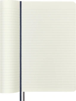 Блокнот Moleskine CLASSIC SOFT EXPENDED QP616EXPB20 Large 130х210мм 400стр. линейка мягкая обложка синий сапфир - купить недорого с доставкой в интернет-магазине