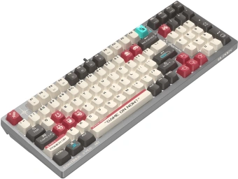 Клавиатура A4Tech S98 Pixels механическая серый/бежевый USB for gamer LED (S98) кабель 1.8м - купить недорого с доставкой в интернет-магазине