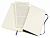 Блокнот Moleskine CLASSIC SOFT QP613B20 Pocket 90x140мм 192стр. нелинованный мягкая обложка синий сапфир