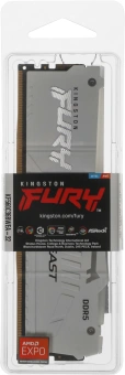 Память DDR5 32GB 6000MHz Kingston KF560C36BWEA-32 Fury Beast White Expo RGB RTL Gaming PC5-48000 CL36 DIMM 288-pin 1.35В dual rank с радиатором Ret - купить недорого с доставкой в интернет-магазине