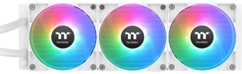 Система водяного охлаждения Thermaltake TH360 V2 Snow ARGB Soc-AM5/AM4/1200/1700/1851 белый 4-pin 25.8dB Al+Cu Ret (CL-W365-PL12SW-A) - купить недорого с доставкой в интернет-магазине