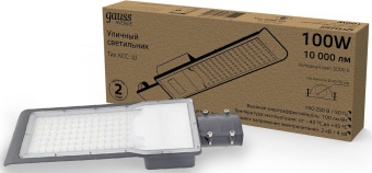 Светильник консольный Gauss 629534300 100Вт ламп.:1шт черный - купить недорого с доставкой в интернет-магазине