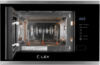 Микроволновая печь Lex Bimo 20.01 INOX 20л. 700Вт нержавеющая сталь/черный (встраиваемая) - купить недорого с доставкой в интернет-магазине