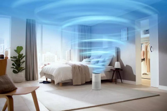 Увлажнитель-очиститель воздуха Philips AC1715/10 14Вт (ультразвуковой) белый/черный - купить недорого с доставкой в интернет-магазине