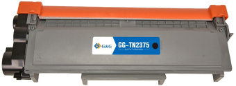 Картридж лазерный G&G GG-TN2375 черный (2600стр.) для Brother HL-L2300DR/L2340DWR/L2360DNR/L2365DWR - купить недорого с доставкой в интернет-магазине