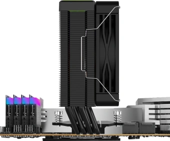 Устройство охлаждения(кулер) Bloody BD-AC205-ARGB1 ARGB Soc-AM5/AM4/1200/1700/1851 черный 4-pin 14-26dB Al+Cu LCD 205W 513gr Ret (BD-AC205-ARGB1-BK) - купить недорого с доставкой в интернет-магазине