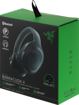 Наушники с микрофоном Razer Barracuda X черный 1.5м мониторные BT/Radio оголовье (RZ04-04430100-R3M1) - купить недорого с доставкой в интернет-магазине