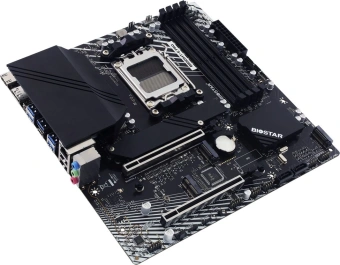 Материнская плата Biostar B850MT-E Pro Socket AM5 AMD B850 4xDDR5 mATX AC`97 8ch(7.1) 2.5Gg RAID+HDMI+DP - купить недорого с доставкой в интернет-магазине