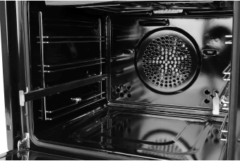 Духовой шкаф Электрический Domfy DM6642EO BG стекло черное - купить недорого с доставкой в интернет-магазине