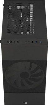 Корпус Aerocool Atomic Lite-G-BK-v2 черный без БП mATX 6x120mm 2x140mm 1xUSB2.0 2xUSB3.0 audio bott PSU - купить недорого с доставкой в интернет-магазине