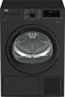 Сушильная машина Beko DF7412GB кл.энер.:A+ макс.загр.:7кг антрацитовый (7188303370) - купить недорого с доставкой в интернет-магазине