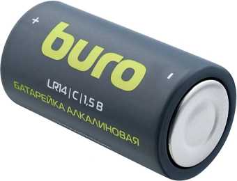 Батарея Buro Alkaline LR14 C 7500mAh (2шт) блистер - купить недорого с доставкой в интернет-магазине