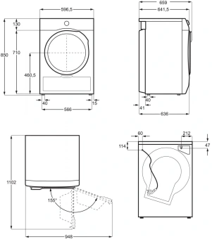 Сушильная машина Electrolux EW7D285UE пан.англ. кл.энер.:A+++ макс.загр.:8кг белый - купить недорого с доставкой в интернет-магазине