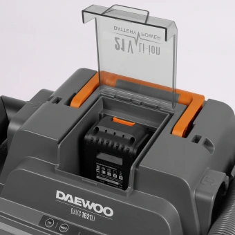 Строительный пылесос Daewoo DAVC 1621Li SET 200Вт (уборка: сухая/сбор воды/выдув) оранжевый - купить недорого с доставкой в интернет-магазине