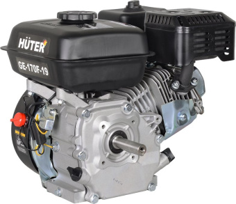 Двигатель бензиновый Huter GE-170F-19 4-х тактный 7л.с. 5.15кВт для садовой техники (70/15/1) - купить недорого с доставкой в интернет-магазине