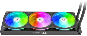 Система водяного охлаждения Thermaltake TH360 V3 ARGB Soc-AM5/AM4/1200/1700/1851 черный 4-pin 37.8dB Al Ret (CL-W466-PL12SW-A) - купить недорого с доставкой в интернет-магазине