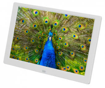 Фоторамка Digma 10.1" PF-1043 1280x800 белый пластик ПДУ Видео - купить недорого с доставкой в интернет-магазине