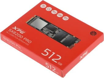 Накопитель SSD A-Data PCIe 3.0 x4 512GB ASX8200PNP-512GT-C XPG SX8200 Pro M.2 2280 - купить недорого с доставкой в интернет-магазине