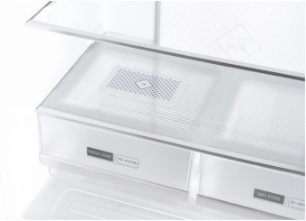 Холодильник Weissgauff WCD 450 WG NoFrost Inverter 2-хкамерн. белый инвертер - купить недорого с доставкой в интернет-магазине