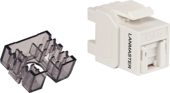 Модуль Lanmaster LAN-OK45U6/180R-WH информ. KeystoneRJ45 кат.6 бел. - купить недорого с доставкой в интернет-магазине