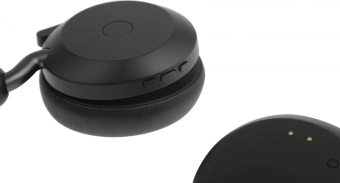 Наушники с микрофоном Jabra Evolve2 75, Link380a UC Stereo Black черный накладные BT оголовье (27599-989-999) - купить недорого с доставкой в интернет-магазине