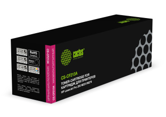 Картридж лазерный Cactus CS-CF213A CF213A пурпурный (1800стр.) для HP LaserJet Pro 200 M251/M276 - купить недорого с доставкой в интернет-магазине