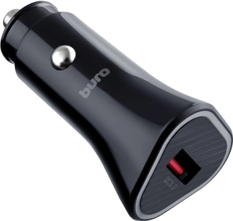 Автомобильное зар./устр. Buro BUCL1 18W 3A (QC) USB-A универсальное черный (BUCL18P100BK) - купить недорого с доставкой в интернет-магазине