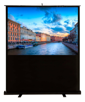 Экран Cactus 90x160см FloorCompactExpert CS-PSFLCE-160X90 16:9 напольный рулонный - купить недорого с доставкой в интернет-магазине
