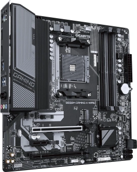 Материнская плата Gigabyte B550M GAMING X WIFI6 Soc-AM4 AMD B550 4xDDR4 mATX AC`97 8ch(7.1) GbLAN RAID+HDMI+DP - купить недорого с доставкой в интернет-магазине