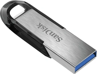 Флеш Диск Sandisk 512GB Cruzer Ultra Flair SDCZ73-512G-G46 USB3.0 серебристый/черный - купить недорого с доставкой в интернет-магазине