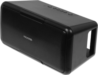 Колонка порт. Microlab BP12 черный/черный 20W 2.0 BT 10м 3600mAh (без.бат) - купить недорого с доставкой в интернет-магазине