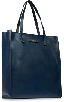 Сумка шоппер The Bridge Mirra 04130401/YH темно-синяя натур.кожа - купить недорого с доставкой в интернет-магазине