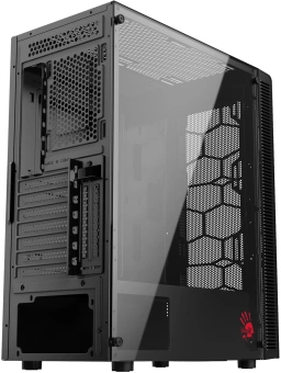 Корпус Bloody BD-CC115 черный без БП ATX 8x120mm 1xUSB2.0 1xUSB3.0 audio bott PSU - купить недорого с доставкой в интернет-магазине