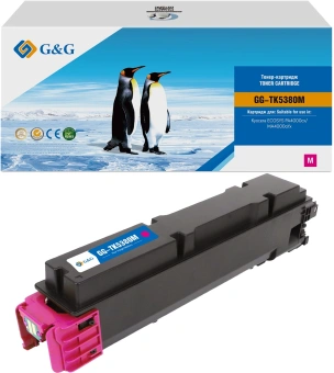 Картридж лазерный G&G GG-TK5380M TK-5380M пурпурный (10000стр.) для Kyocera ECOSYS PA4000cx/MA4000cifx - купить недорого с доставкой в интернет-магазине