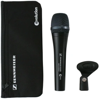 Микрофон проводной Sennheiser E 945 черный - купить недорого с доставкой в интернет-магазине