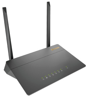 Роутер беспроводной D-Link DIR-615/GFRU (DIR-615/GFRU/R2A) N300 1000BASE-X SFP черный - купить недорого с доставкой в интернет-магазине