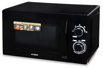 Микроволновая Печь Hyundai HYM-M2063 20л. 700Вт черный/хром - купить недорого с доставкой в интернет-магазине