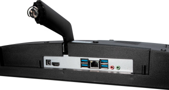 Моноблок IRU Агат 313 23.8" Full HD i3 10100 (3.6) 8Gb SSD512Gb UHDG 630 FreeDOS GbitEth WiFi BT 120W клавиатура мышь Cam черный 1920x1080 - купить недорого с доставкой в интернет-магазине