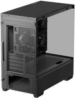 Корпус Deepcool CG380 3F черный без БП mATX 6x120mm 3x140mm 2xUSB3.0 audio bott PSU - купить недорого с доставкой в интернет-магазине
