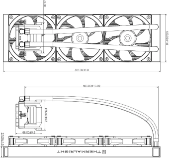 Система водяного охлаждения Thermalright Core Vision 360 Soc-AM5/AM4/1200/1700/1851 черный 4-pin 28.1dB Al LCD Ret (C-VISION-360-BL) - купить недорого с доставкой в интернет-магазине