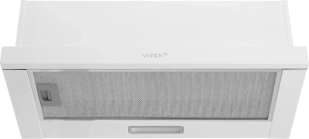 Вытяжка встраиваемая Vitek VT-TH 6020 W белый управление: кулисные переключатели (1 мотор) - купить недорого с доставкой в интернет-магазине