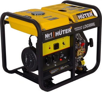 Генератор Huter LDG 5000L 3.3кВт - купить недорого с доставкой в интернет-магазине
