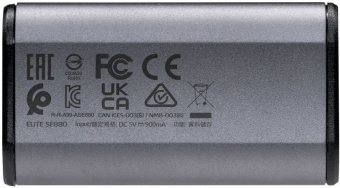 Накопитель SSD A-Data USB-C 1TB AELI-SE880-1TCGY SE880 2.5" серый - купить недорого с доставкой в интернет-магазине