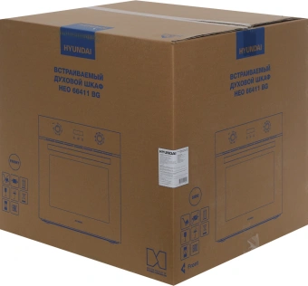 Духовой шкаф Электрический Hyundai HEO 66411 BG черный - цена, купить или заказать с доставкой в интернет-магазине Духовой шкаф Электрический Hyundai HEO 66411 BG черный - купить недорого с доставкой в интернет-магазине