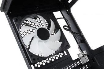 Корпус Aerocool Aero One Frost-G-BK-v1 черный без БП ATX 4x120mm 2x140mm 2xUSB3.0 audio bott PSU - купить недорого с доставкой в интернет-магазине