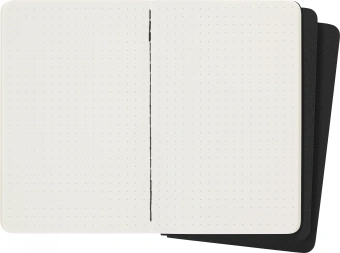 Блокнот Moleskine CAHIER JOURNAL QP314 Pocket 90x140мм обложка картон 64стр. пунктир черный (3шт) - купить недорого с доставкой в интернет-магазине