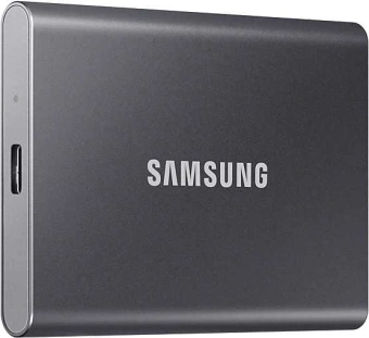 Накопитель SSD Samsung USB-C 2TB MU-PC2T0T/WW T7 1.8" черный - купить недорого с доставкой в интернет-магазине